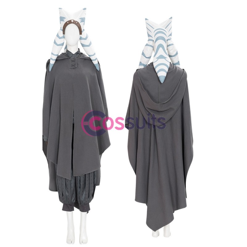Ahsoka Tano Costume The Mandalorian Cosplay Ahsoka Halloween Costume O