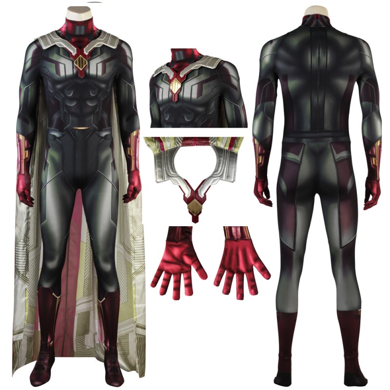 Avengers 3: Infinity War Jumpsuit Edwin Jarvis Cosplay Costume