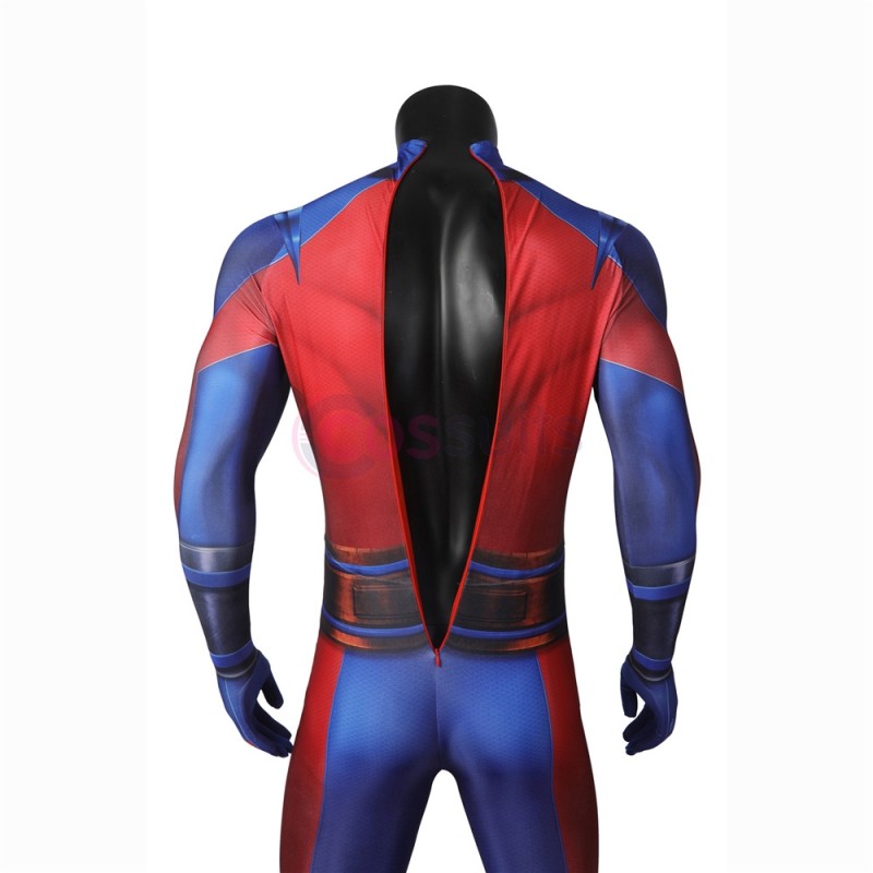 Black Adam Atom Smasher Cosplay Jumpsuit - CosSuits