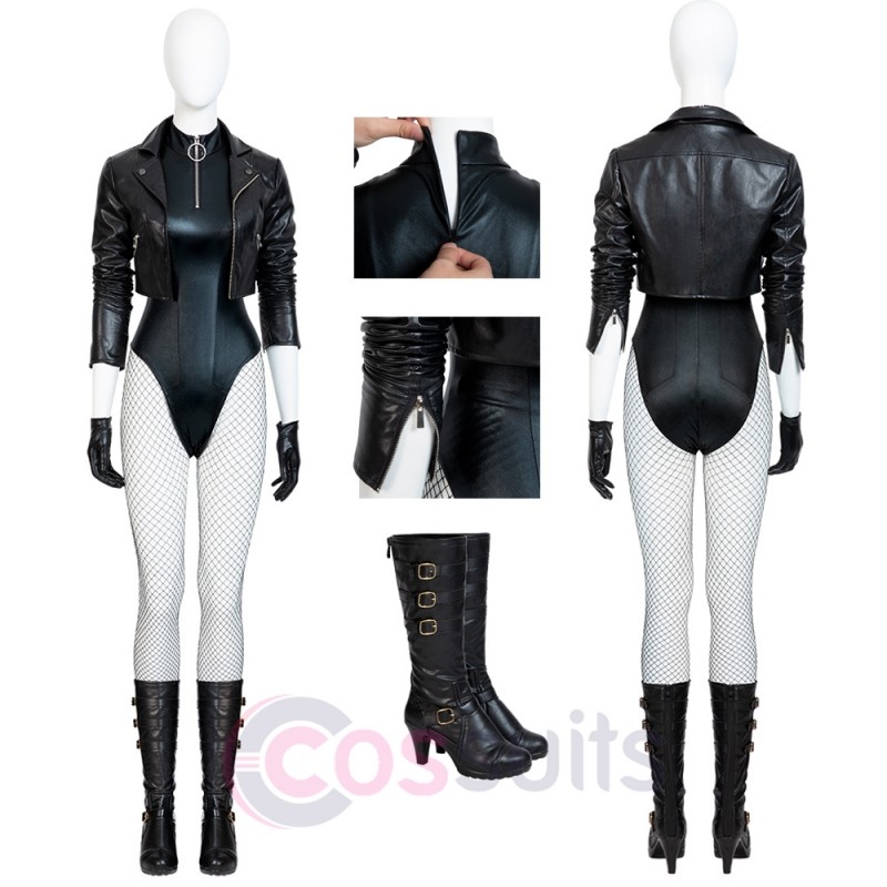Black Canary Costumes Halloween Black Canary Cosplay Suit Deluxe Version