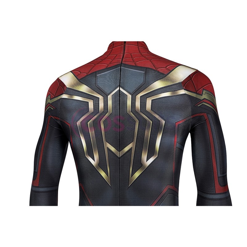 Iron Spider-Man Costume Spider Man No Way Home Cosplay Suit - CosSuits