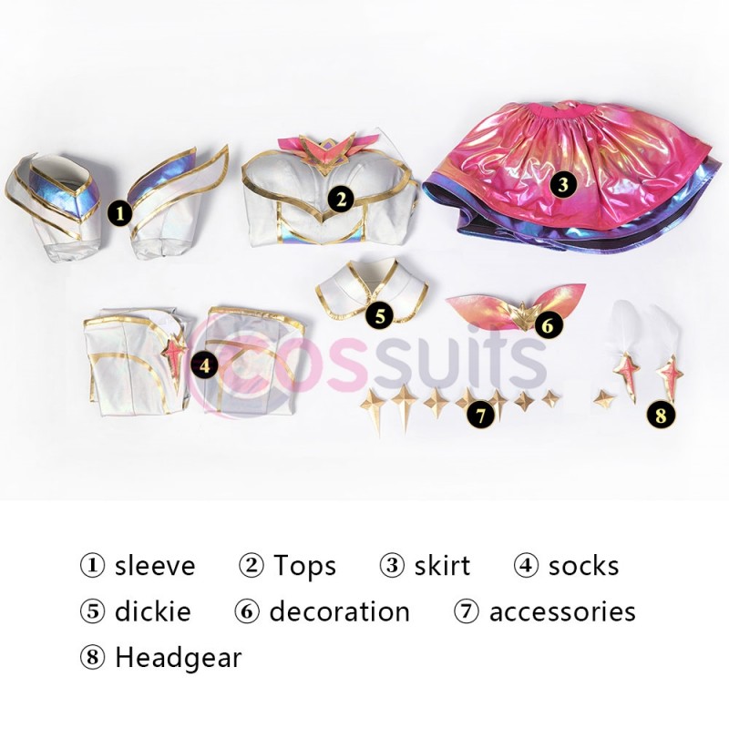 LOL Star Guardian 2022 Kaisa Cosplay Wigs coscarnival main image 0
