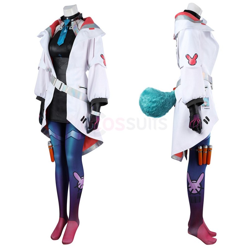 League of Legends LOL Battle Bunny Aurora Cosplay Costumes - CosSuits