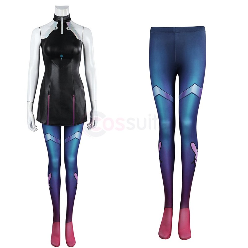 League of Legends LOL Battle Bunny Aurora Cosplay Costumes - CosSuits