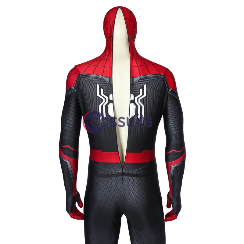 Spider-Man Far From Home Costume Spiderman Peter Parker Jumpsuit - CosSuits