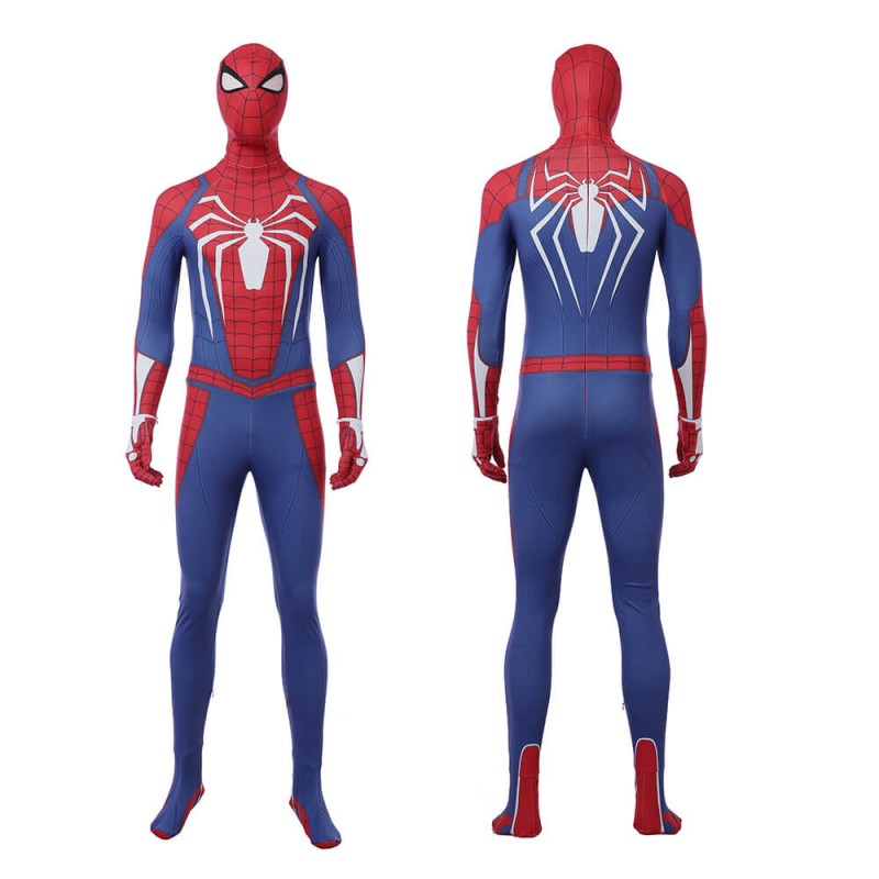 Marvel Spider-man PS4 Costume Cosplay Jumpsuit For Men