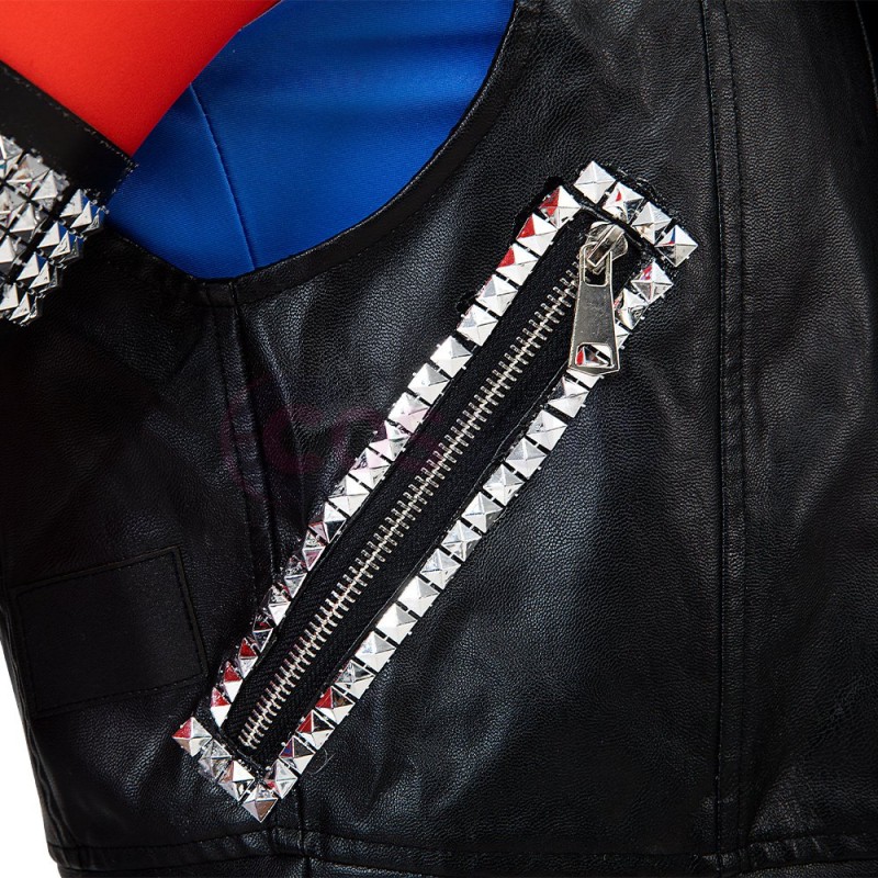 Spider-Punk Cosplay Suit Spiderman Across The Spider Verse Halloween