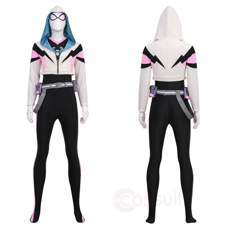 Your Friendly Neighborhood Spider Man Season 2 Gwen Cosplay Costume your-friendly-neighborhood-spider-man-season-2-gwen-cosplay-costume