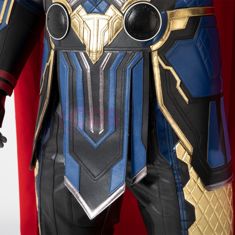 Thor 4 Love And Thunder Cosplay Costumes Thor Blue Suits - CosSuits