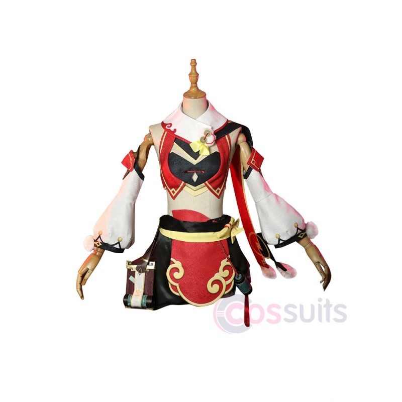 YanFei Costume Game Genshin Impact Cosplay Outfit