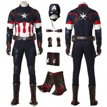 Avengers Age of Ultron Captain America Steve Rogers Cosplay Costume