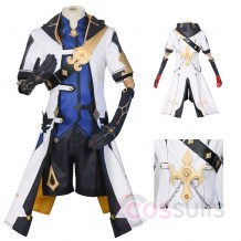 Albedo Costume Game Genshin Impact Cosplay Outfit