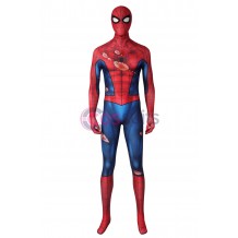 Avenger Spiderman PS5 Damaged Edition Cosplay Costumes Jumpsuit