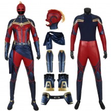 Avengers: Endgame Costume Captain Marvel Cosplay Suit
