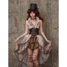 Dragon Era Steampunk Corset Vest Top