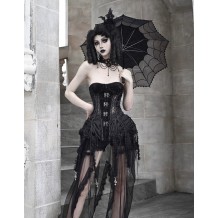 Alice Dark Gothic Corset Dress