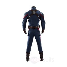 Avengers: Endgame Captain America Steve Rogers Cosplay Costume