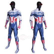 Sam Wilson Captain America Brave New World Cosplay Costume
