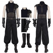 Cloud Cosplay Costume Final Fantasy VII Remake Cloud Black Suit