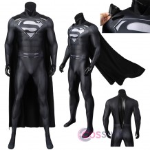Superhero Clark Cosplay Costume Clark Black Cosplay Suit