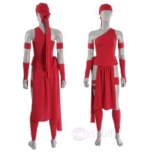 Female Elektra Daredevil Cosplay Costume 
