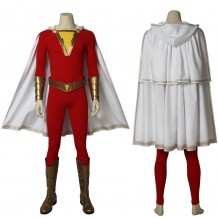 Film Billy Batson Costume Superhero Billy Batson Cosplay Suit