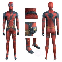 Deadpool 3 Cosplay Costume Wade Wilson Cosplay Jumpsuit