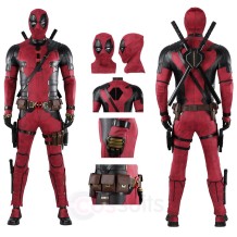 Deadpool 3 Wade Wilson Upgraded Edition Cosplay Costume Full Set for Fans