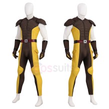 Deadpool 3 Wolverine Brown Suit Cosplay Costume Halloween Suits