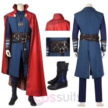 Doctor Strange Costumes Stephen Strange Blue Cosplay Suit