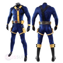 Scott Summers Cosplay Costume Doomsday Cyclops Suit Top Level