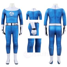Invisible Woman Kid Bodysuit Susan Storm from The Fantastic Four First Steps Cosplay Costume