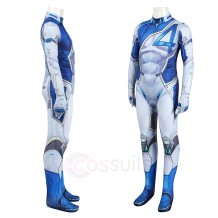 Marvel Rivals Mister Fantastic Spandex Cosplay Costume for Kids Superhero Gift
