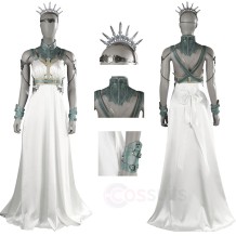 Final Fantasy VII Cosplay Costumes Rebirth Golden Butterfly Park Cosplay Dress