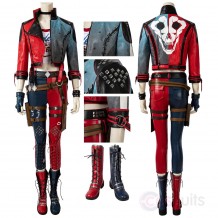 Harley Quinn Costume Suicide Squad: Kill The Justice League Cosplay Suit