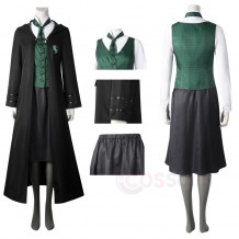Hogwarts Legacy Cosplay Costumes Slytherin School Uniform