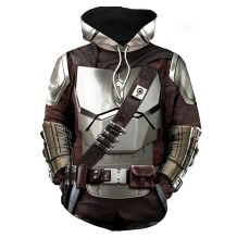 The Mandalorian Casual Pullover Hoodie for Men and Women