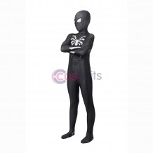 Kids Avenger Spiderman Suit Miles Morales PS5 Symbiote Jumpsuit