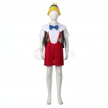 Kids Pinocchio Cosplay Costume 2022 Halloween