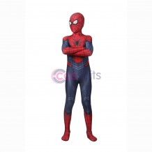 Kids Spiderman Peter Parker Jumpsuits Avengers Spider Man Cosplay Outfits