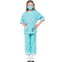 2023 Doctor Costume for Kids Boys and Girls Halloween Party Performance Outfit