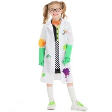 2023 Mad Scientist Costume for Kids Girls Halloween Party Performance