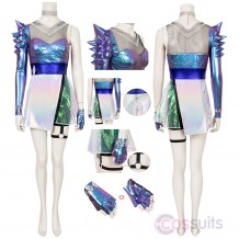LOL 2020 KDA All Out Ahri Costume League Of Legends Cosplay Suit