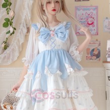 Sweet and Lovely Three-Layer Lolita Jumper Skirt