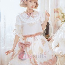 Summer Daily Cute Lolita Short Skirt Set