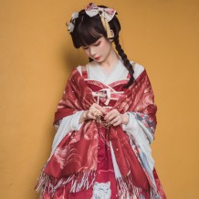 Autumn Winter Thick and Cozy Lolita Woolen Shawl