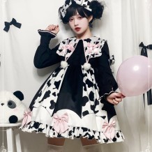 Sweet and Elegant Lolita Long Sleeve Dress