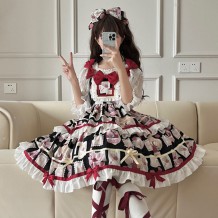 Sweet Cake-Themed Lolita Jumper Skirt
