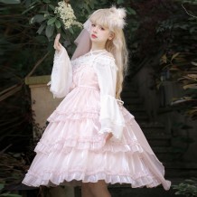Lovely Three-Layered Cake Style Lolita Slip Dress