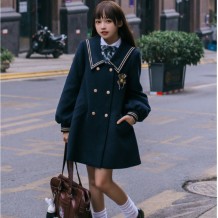 Spring and Autumn Thick Woolen Lolita Coat
